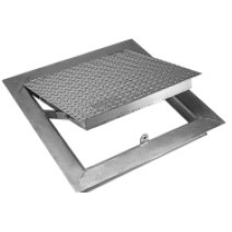 Floor Access Door - BFDDPA-SFL Custom Gutter Frame, Aluminum